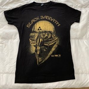 Ironman Tony Stark Black Sabbath shirt